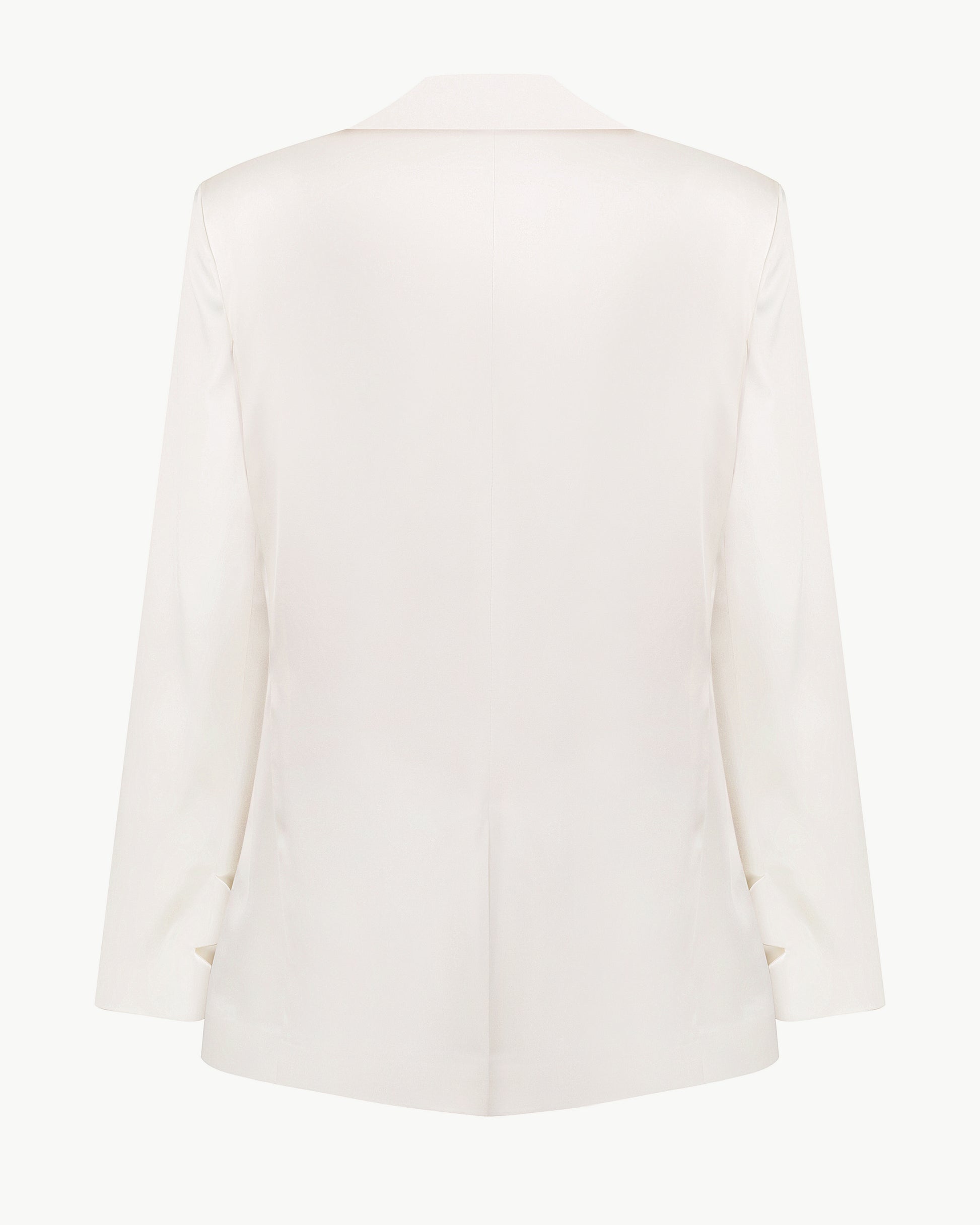 Classic Jacket With Floral Appliqués and Layered Petals Belt