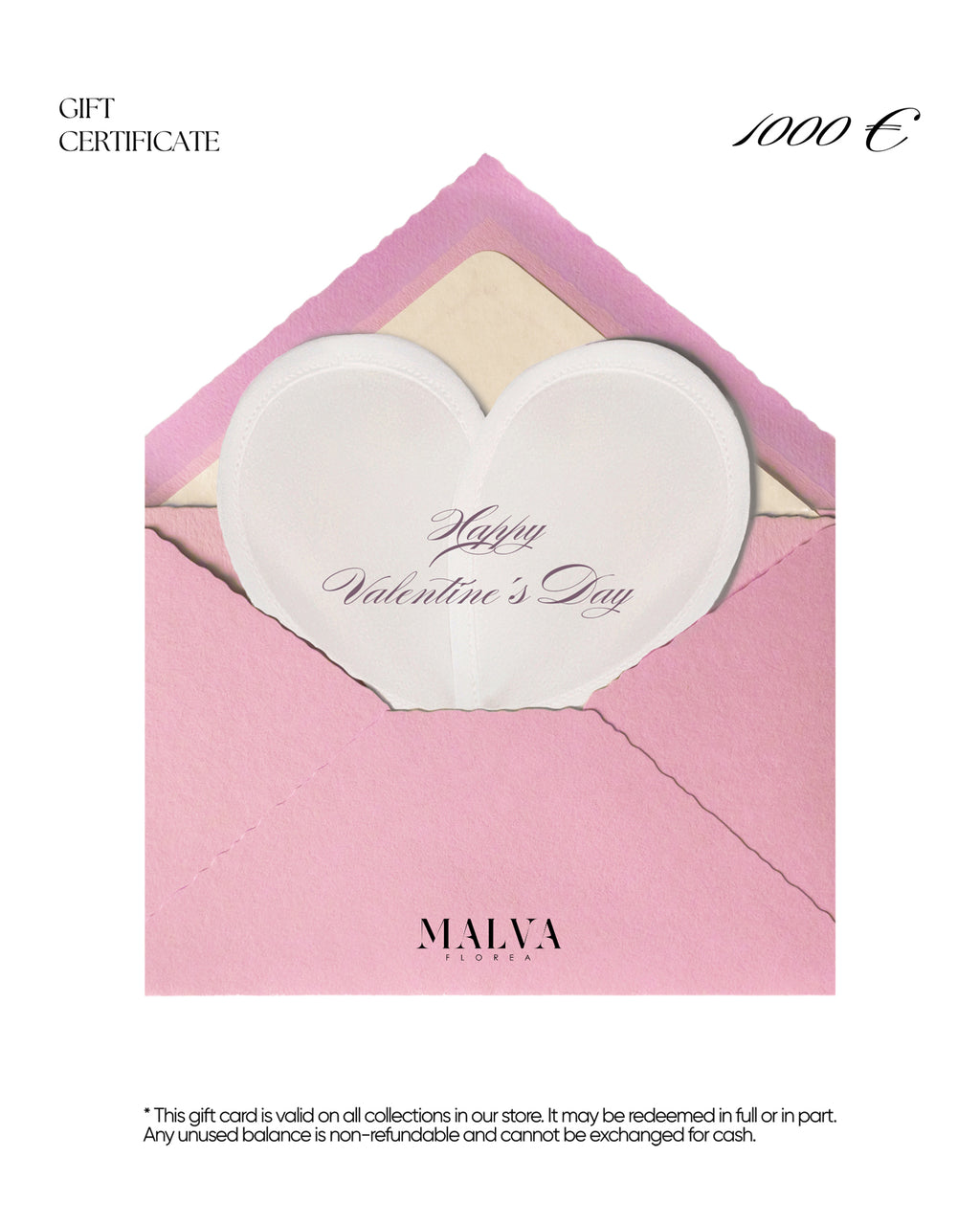 Malva Florea Digital Gift Certificate