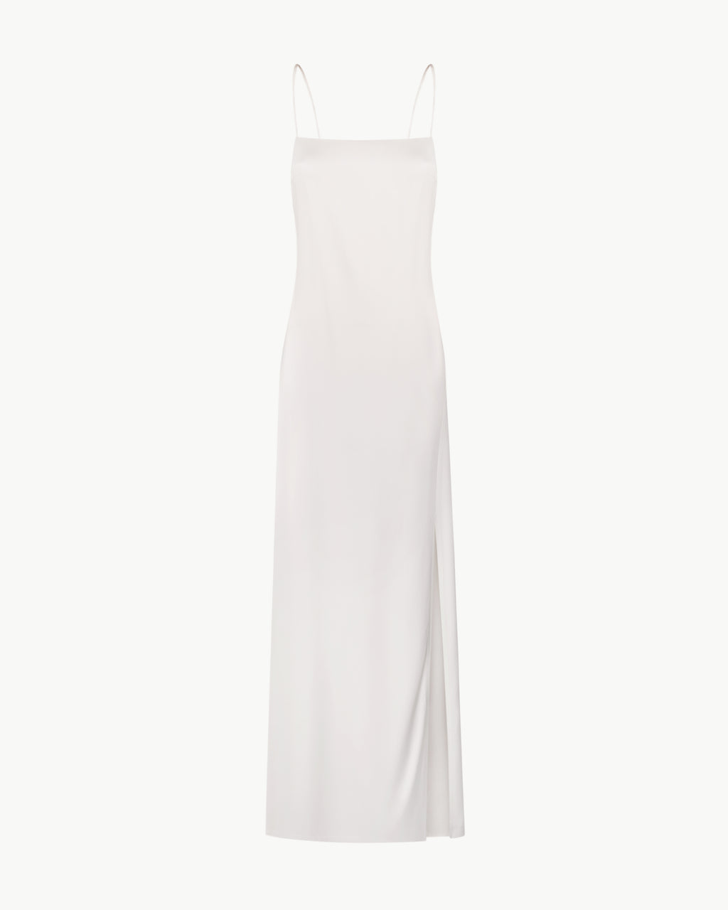 High-Neck Cape Dress Adorned With Cascading Decorative Accents