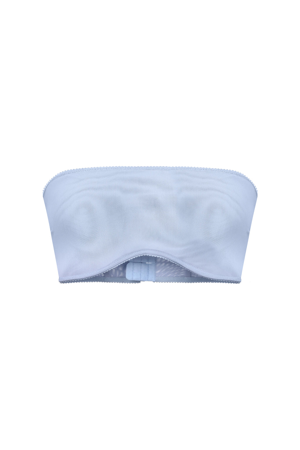 Sculpted Bandeau Top in Blue