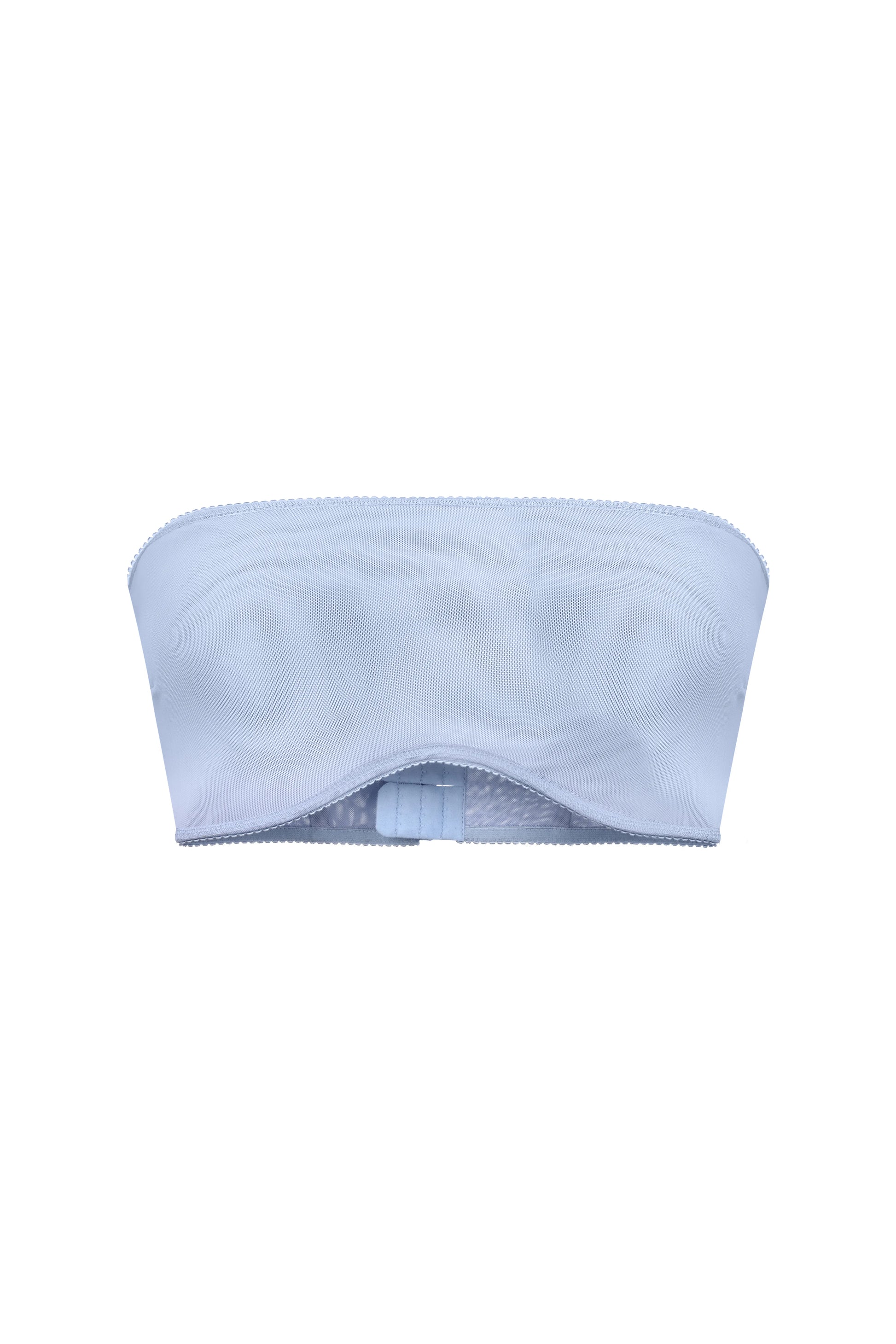 Sculpted Bandeau Top in Blue