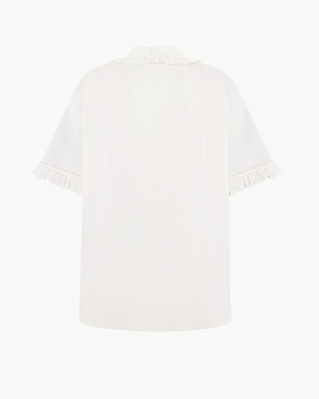 Shirt with Ruffles