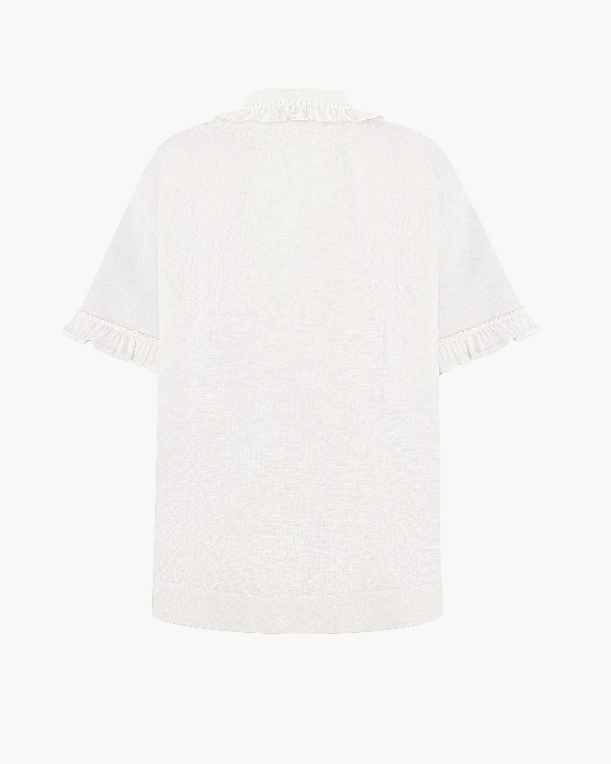 Shirt with Ruffles