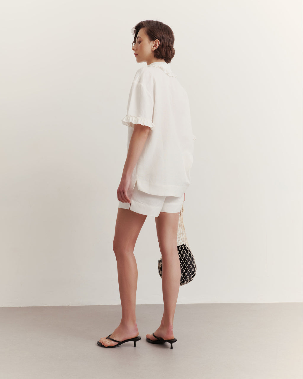 Shirt with Ruffles