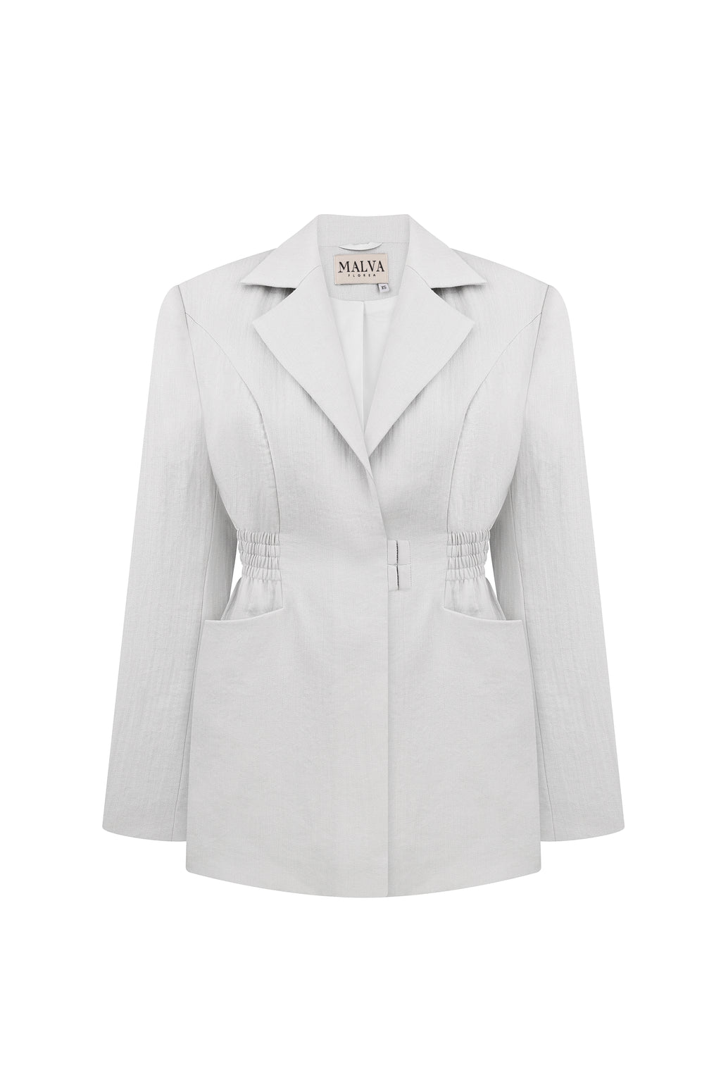 Structured tailored jacket in gray