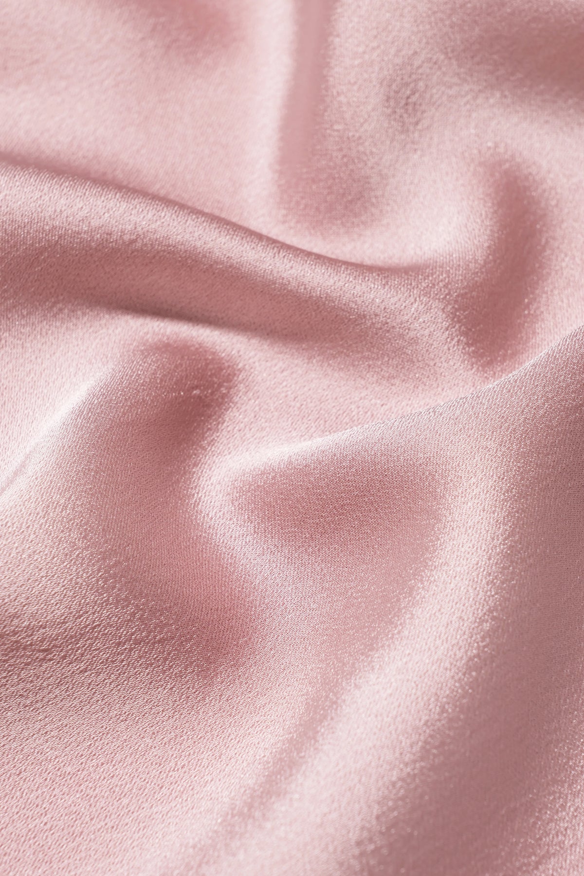 Satin Slip Dress in Powder