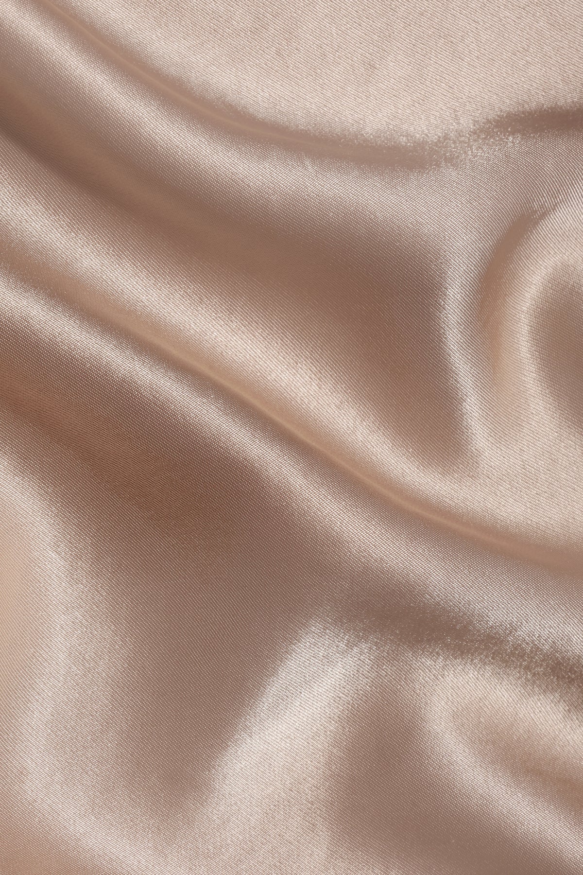 Satin Slip Dress in Soft Beige