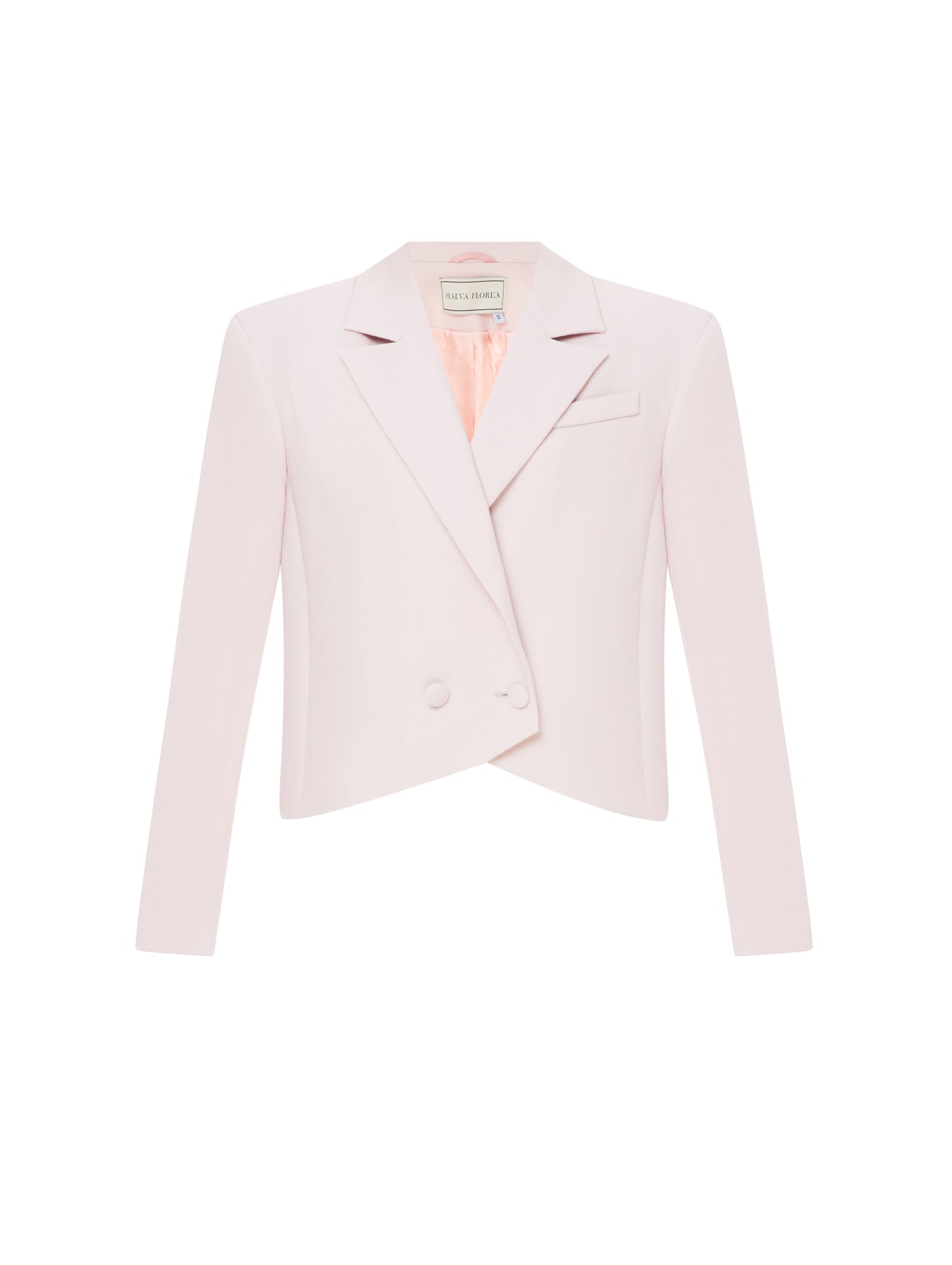 Crop Jacket in Cotton Candy Color