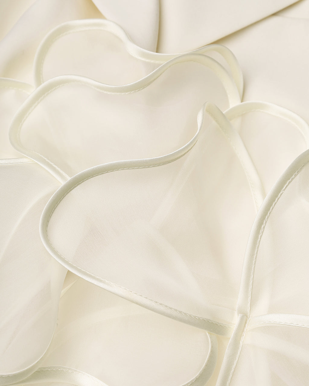 Fitted Single-Breasted Jacket with Decorative Belt in Milk