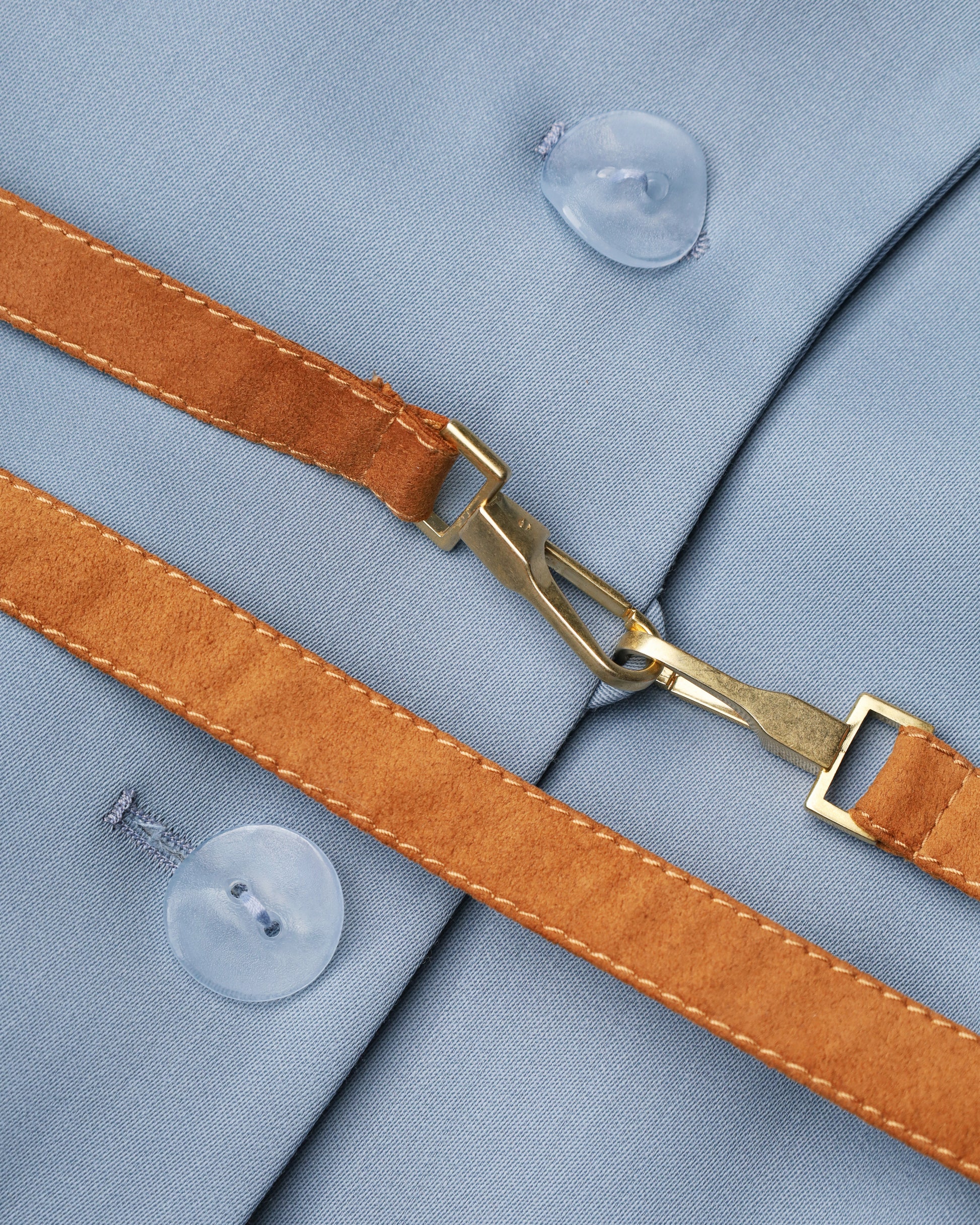 Fitted Jacket with Decorative Belt