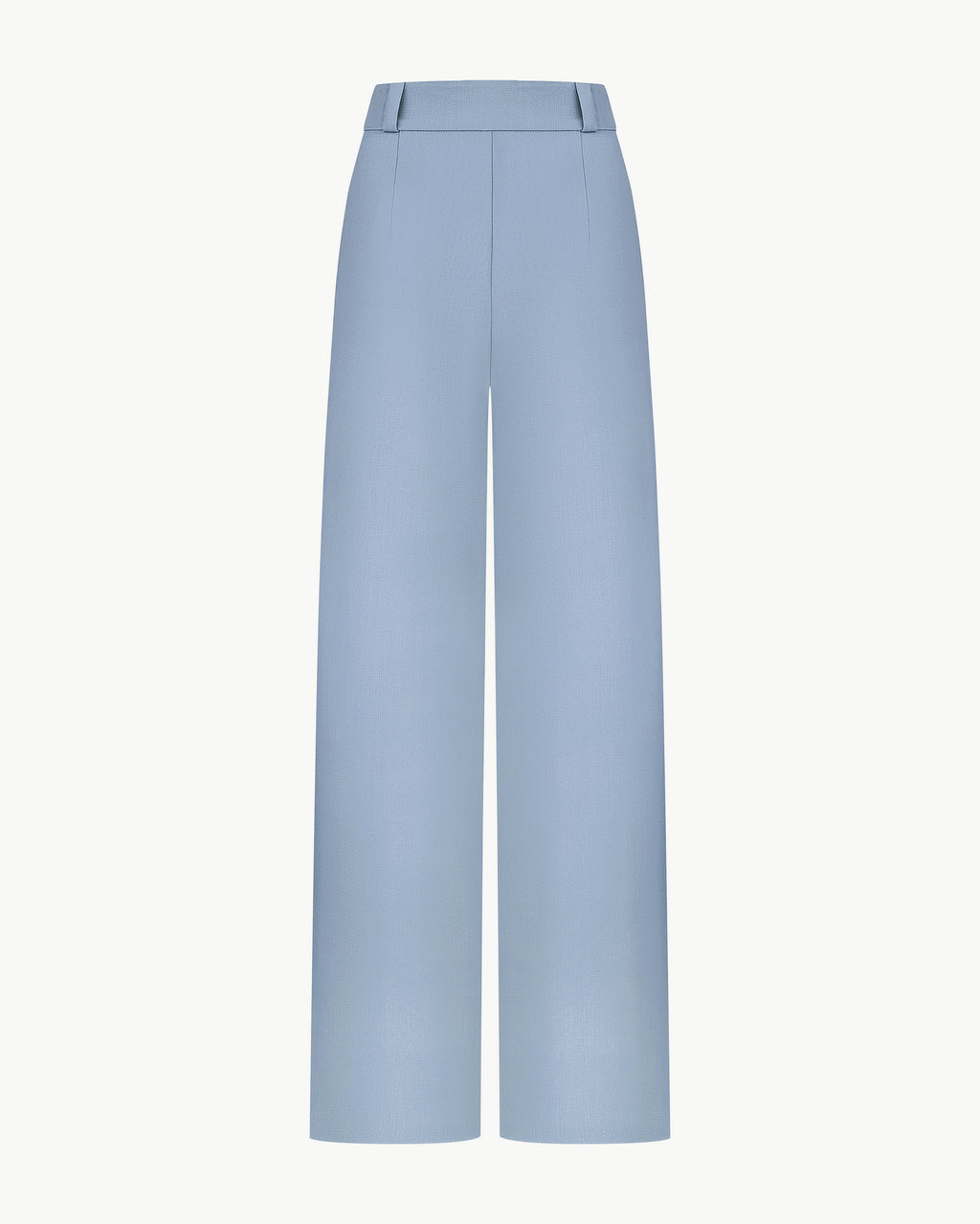 Wide-Leg High-Waisted Trousers