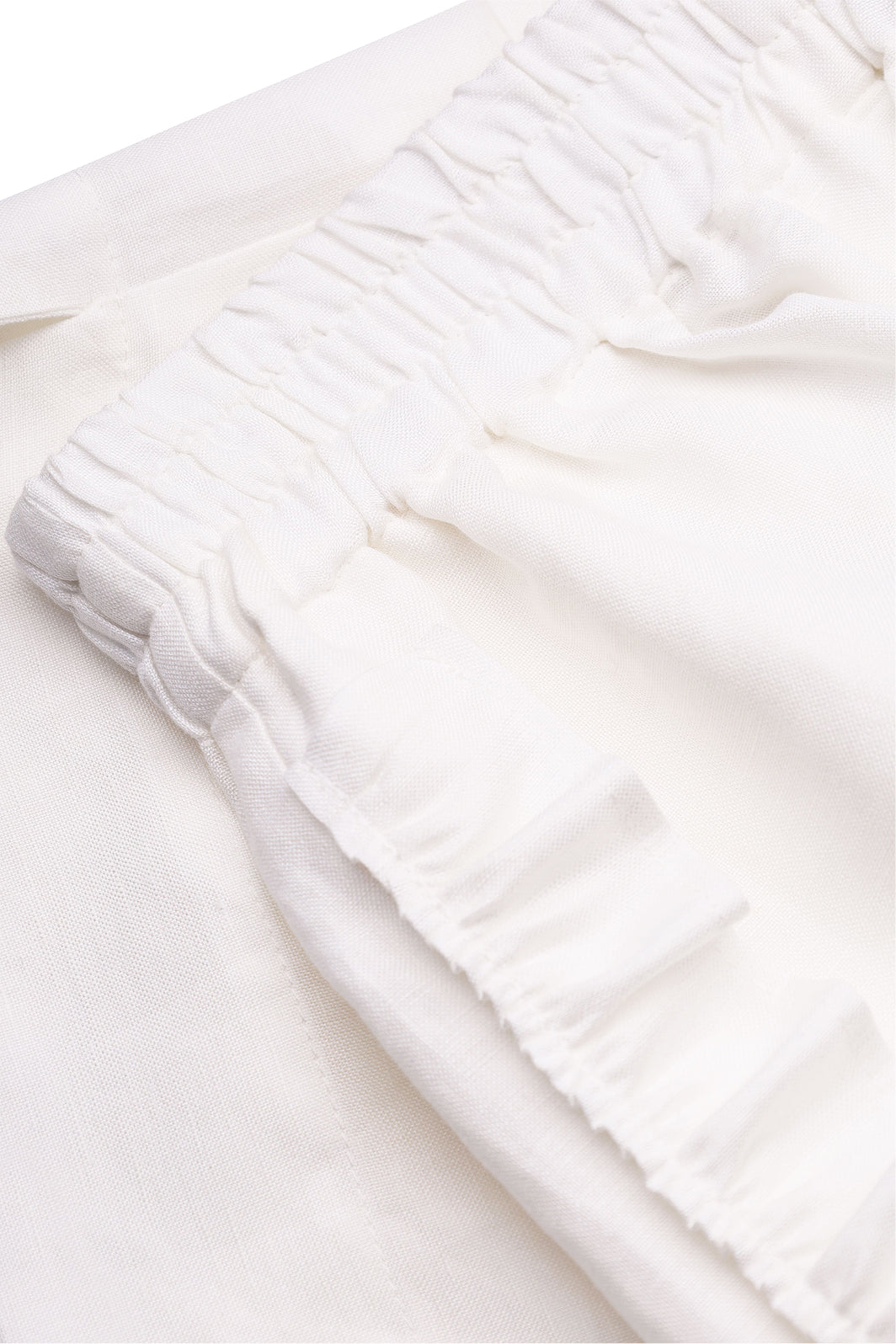 Shorts with ruffles
