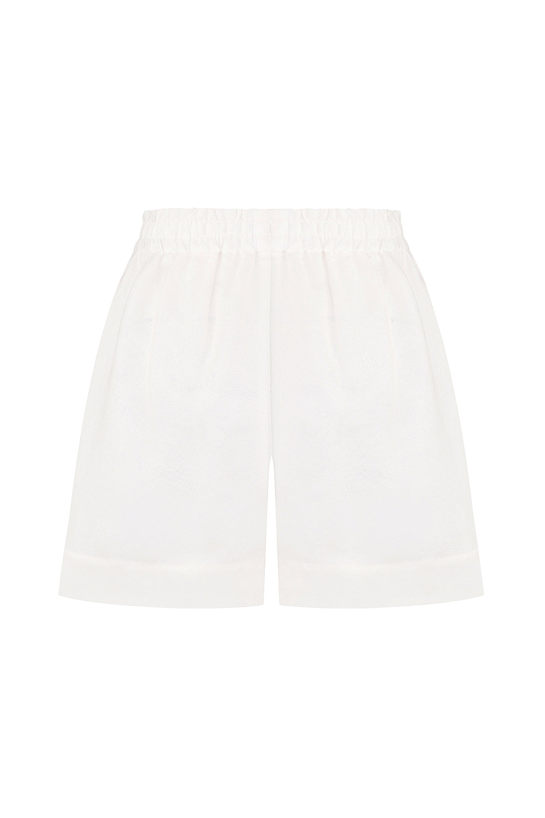 Shorts with ruffles