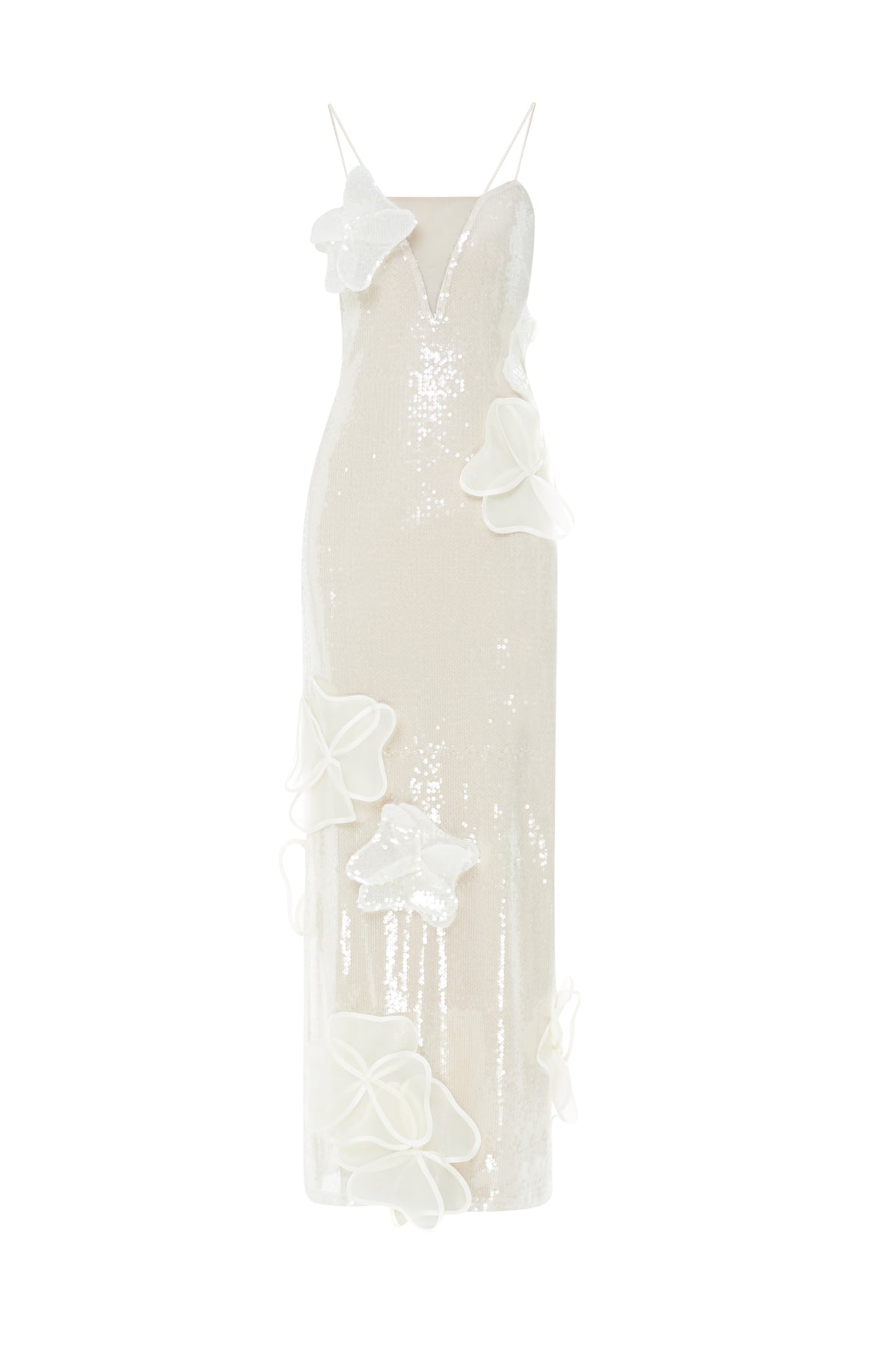 Sequin Maxi Dress on the Straps in Navajo Color
